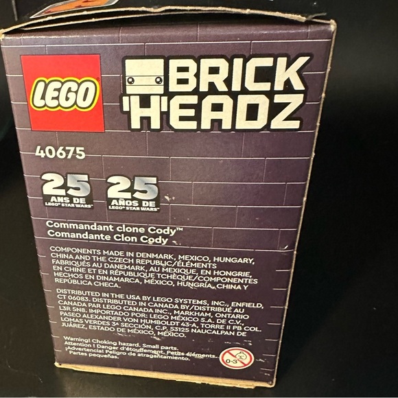 LEGO BrickHeadz Clone Commander Cody 40675 – Star Wars – Brand New Sealed - Picture 2 of 4